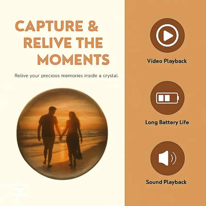 Personalized Video Globe: Custom Photo & Video Keepsake