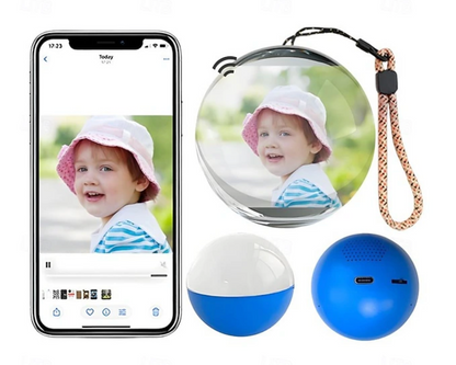 Personalized Video Globe: Custom Photo & Video Keepsake